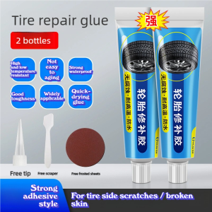 Liquid Tire Repair Glue Strong Rubber Wear-resistant Non-corrosive Fast-drying Tire repair fluid glue Strong Adhesion Glue