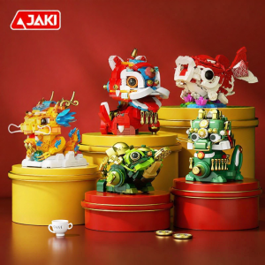 Jaki | Bộ Gạch Thú Thần Thoại và Múa Sư Tử