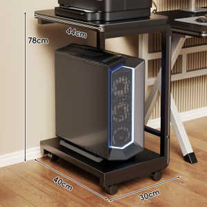 Multilayer Mobile Heat Dissipation Rack for PC Cases and Printers