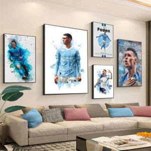 1 Máy Tính F-Phil F-Foden Cầu Thủ Bóng Rổ Canvas Nghệ Thuật In Phong Cách Hiện Đại Unframed Tranh Treo Tường Cho Bé Trai Trang Trí Phòng Trang Trí Nhà Cửa