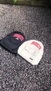 LARIES Original - Brooklyn Tas Ransel Klasik Ransel Backpack Punggung Pria Wanita Sekolah Distro Polos Murah Terbaru Cewek Cowok