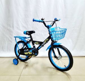 จักรยานเด็ก สไตล์ สปอร์ต รถจักรยานเด็ก จักรยาน12นิ้ว จักรยาน16นิ้ว จักรยานสปอร์ต จักรยาน ล้อยางเติมลม มีล้อพยุงข้าง มีตะกร้า มีกระดิ่ง มีซ้อนท้าย