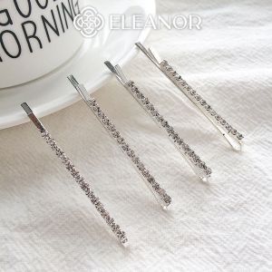 Kẹp tóc nữ Eleanor Accessories kẹp tóc mái đính đá lấp lánh bassic phụ kiện tóc 4381