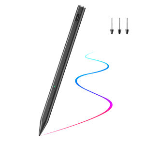 TiMOVO Magnetic Stylus Pen Compatible with Remarkable Paper Pro with Eraser Rechargeable Digital Pen for Remarkable Paper Pro with 4096 Pressure Sensitivity Tilt Palm Rejection & Spare Nibs