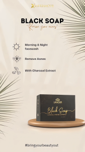 LAMOUR SKINCARE EXPERT BLACKSOAP - Sabun Muka mengobatiJerawat Komedo