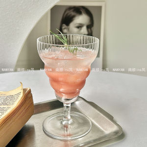 Japanese Style Crystal Highball Cocktail Glass Champagne Tower Glass Bar Mixology Sweet Wine Glass Fruit Wine Glass