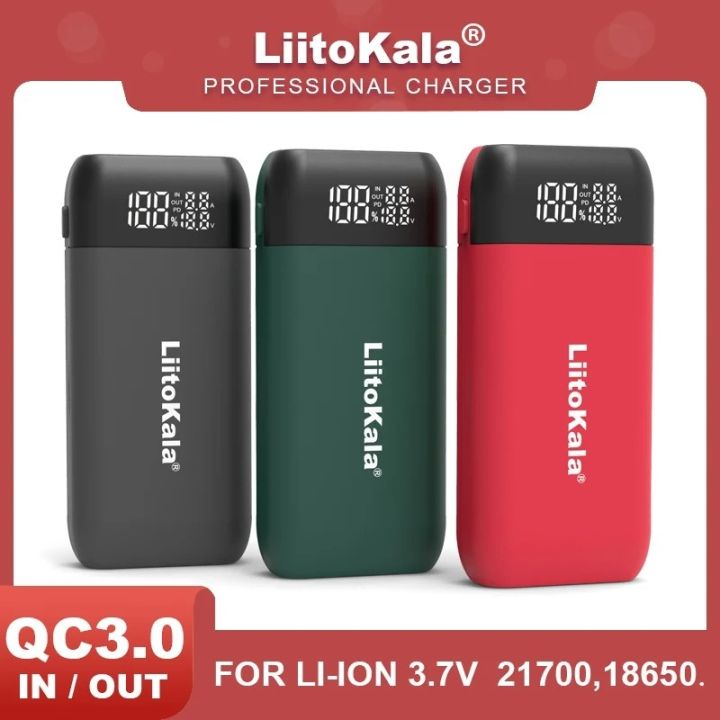 New LiitoKala Lii-MP2 18650 21700 Rechargeable Battery Charger And ...