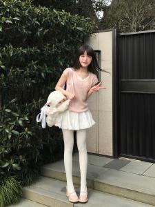 Váy Chữ a Xếp Ly Ren Trắng Kiểu Pháp Cạp Cao Mùa Hè Cho Nữ Váy Ngắn Thường Ngày Váy Ngắn Chữ A Váy Ngắn Xếp Ly Ren