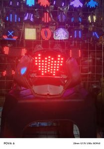 lampu running beat fi 2014+2017 6 tr 8 mode otomatis tingal colok bonus lem wajib DV