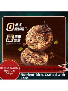 Healthy Nutrition Satiety Breakfast Crispy Oatmeal Cookie