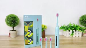 TONGWODE | Bàn Chải Đánh Răng Điện Thông Minh TOWODE Sạc USB Làm Trắng Răng Bằng Sóng Âm Lông Bàn Chải Mềm Mại Dành Cho Người Lớn Tích Hợp Tính Năng Hẹn Giờ
