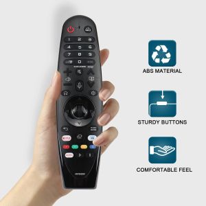 OLOEY | Universal Magic Voice Pointer Remote Replacement Controller With Streaming Shortcut Key For 4K OLED QNED TV