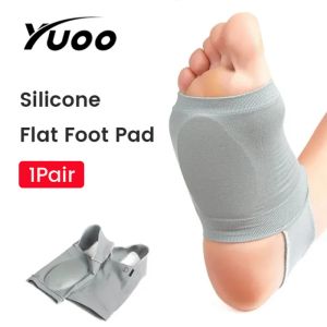 Yuoo 1คู่แผ่นรองเท้าแขนส้นรองกันอาการพังผืดอักเสบสเปอร์สดูแลเท้าแบนแผ่นพื้นในรองเท้าตามหลักกายวิภาคบรรเทาอาการปวดถุงเท้า