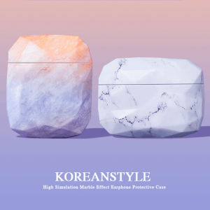 Ốp Lưng AirPods pro Họa Tiết Đá Chuyển Màu Gradiente Cho Apple AirPods 4 3 2 AirPods pro 2 3 4 5 Vỏ Bảo Vệ Bluetooth Không Dây