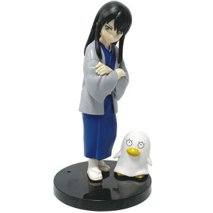 Bandai | Original 14CM Anime Gintama Figure Sakata Gintoki Katsura Kotarou Stand Anime Model Toys Gifts Collection Decoration Ornaments