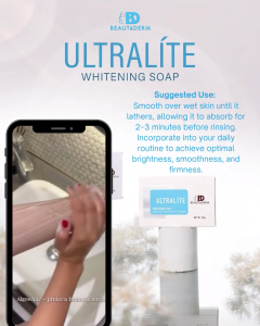 Beautederm Ultralite Whitening Soap 125g Promo Buy 1 Take 1 Daily Use for Glowing & Healthy Skin
