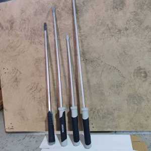 มีดประแจแบบยาวป้องกันตัวสำหรับใช้ในสวนมีดแบบแบนฮาร์ดแวร์เครื่องมือกล เช่น ขุดเจาะ ขุดเจาะ อุปกรณ์ต่อเติม