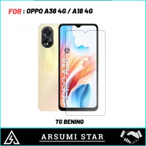 Tempered Glass Ceramic Matte Anti Spy OPPO A38 4G / A18 4G Tg Anti Gores Ceramic Matte Anti Spy
