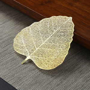 MIANXIAOCHENG | Creative Japanese Bodhi Leaf Stainless Steel Tea Strainer