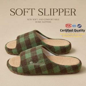 TZLDN | Antibacterial Odor Resistant Linen Indoor Slippers