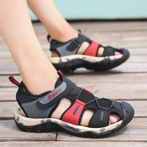Mens Sandals 2023 New Summer Breathable Open-Toe Outdoor Sports Casual Anti-Slip Beach Water Shoes Comfortable Slip-On EVA