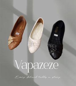Flatshoes wanita pita rajut uranus