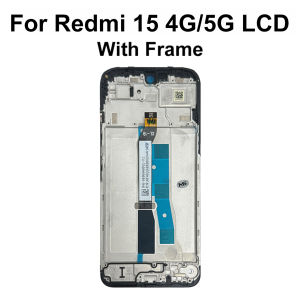 6.9" Display For Xiaomi Redmi 15 4G LCD 24129PN74G Touch Screen Digitizer Assembly For Xiaomi Redmi 15 5G LCD Replacement Parts