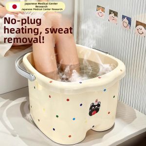 SUZAO | Steam Therapy Leg-Over Foot Bath Bucket for Children and Adults Plastic Reinforced