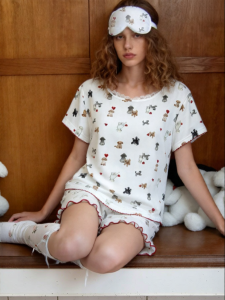 GAINREEL | Cute Sweet Home Pajama Set Cotton