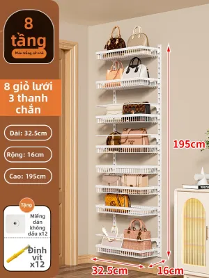 WUBUWEI | Giá Treo Túi Đa Tầng Gắn Tường