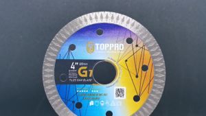 TOPPRO 4/105mm - G7 Diamond Saw Blade - Wet & Dry