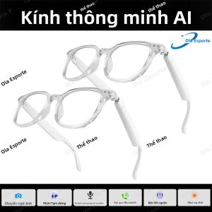 Kính Thông Minh Dành Cho Nữ Ola Esporte UV400 Ống Kính Chống Ánh Sáng Xanh Photochromic Bluetooth Âm nhạc/Camera Kính Râm Thông Minh Chống Nước Ngoài Trời