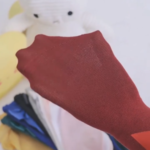 ถุงเท้าผ้าฝ้ายกันลื่น สำหรับเด็ก 1-5 ขวบ ถุงเท้ายาวนุ่ม สีเรียบ