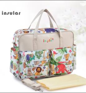 Insular Diaper Bag: A Multifunctional Baby Diaper Nappy & Travel Bag