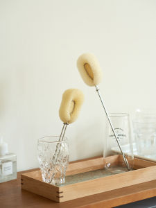 Long Handle Sponge Cup Brush Cup Cleaning Cup Tea Stain Handy Gadget Baby Bottle Cleaning Brush for Babies and Babies Large Brush