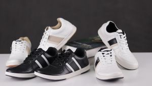 Kuzatura Sneakers Pria Putih Sepatu Distro White Shoes Sekolah Kuliah Premium Casual Keren 025 - Desain Menarik, Bahan Berkualitas (PRODUK LOKAL KUALITAS INTERNASIONAL)