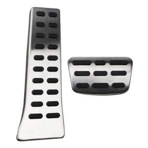 AT MT Stainless Steel Car Pedals Pad for Kia Sportage NQ5 5 2022-2026 Brake Non-slip No Drilling Restfoot Pedal Protection Cover
