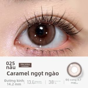 Kính Tiếp Xúc Màu Bạc Đen Ngày