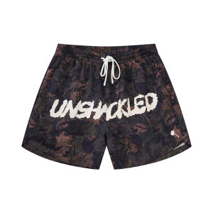 Unshackled Mens Short Sports Pants Quick Dry Spring Summer Autumn Winter Floral Print Beach Pants Casual Comfortable Breathable