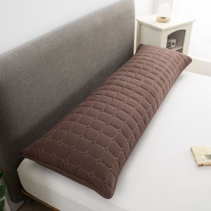 Waterproof Quilted Long Pillow Case Luxury Pillow Protector Soft & Breathable Pillow Cover