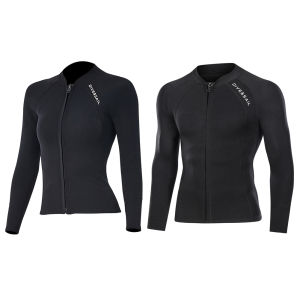 【New Arrival】 DIVE SAIL Wetsuit Jacket Women Diving Snorkeling Surfing Swimming Zipper Tops