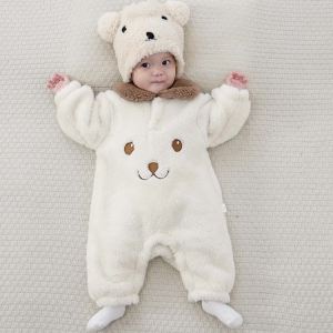 Cute Newborn Baby Bodysuit New Winter Autumn Baby Clothes Cartoon Girl Rompers Spring Soft Infant Jumpsuit 0 to 12 Months
