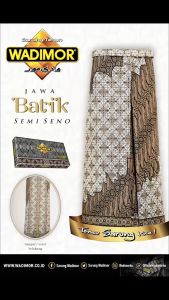 SARUNG WADIMOR JAWA BATIK MOTIF SEMI SENO