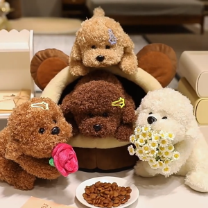 Magnet Poodle Plush Cute Doggy for Birthday Gift