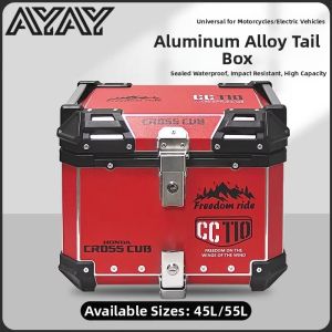 BONINGYU | Motorcycle Tailbox Aluminum 110cc Suitable