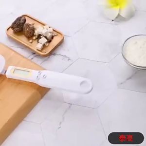 Digital Spoon Scale Baking Scale LCD Display for Laboratories Kitchens，Milk Tea Flour Medicine 1.1lb/500g(0.1g) Milligram Scale