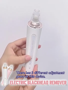 <LazMall> 3 Level Skin Friendly Electric Blackhead Remover 4 Suction Head Pore Cleaner Machine Acne Remover