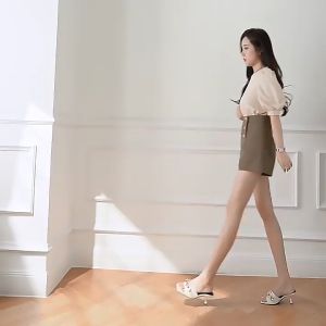 Ginza6 High Waist Korean fashion shorts for women fits from 26-32 waistline G20#