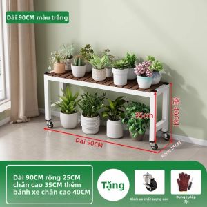 Giá Đựng Hoa Có Bánh Xe Đa Tầng