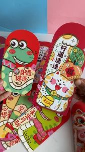 ANGPAO 3D PENDEK IMLEK TAHUN ULAR ISI 6 PCS chinese new year snake year 2025